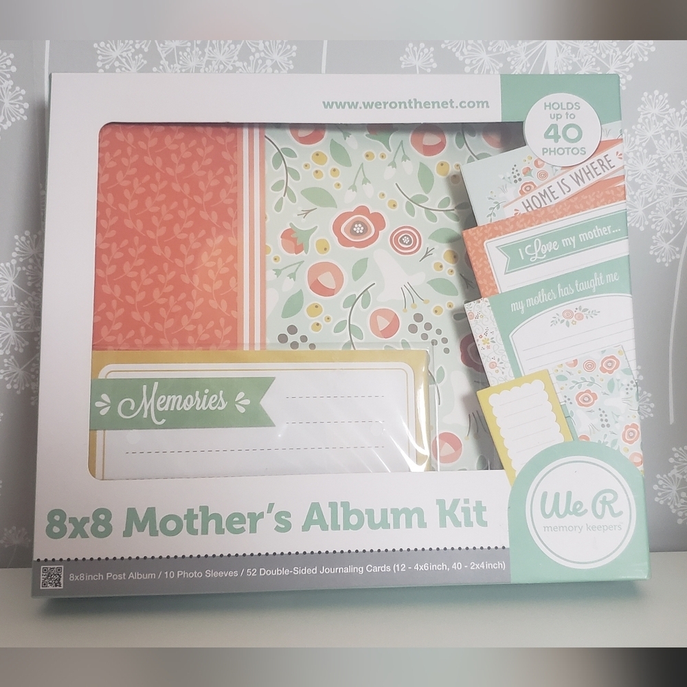 We R Memory Keepers 8x8 Mother's album kit New